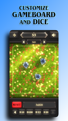 Fantasy Dice - 3D Dice Roller - Screenshot 3