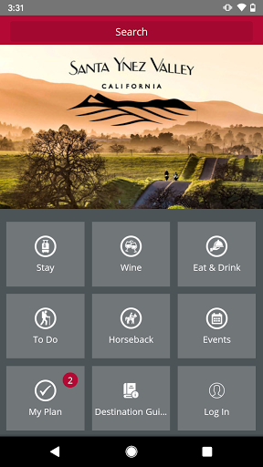 Android application Discover Santa Ynez Valley! screenshort