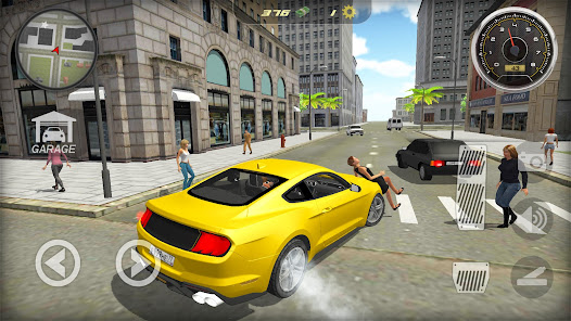 Симулятор Mustang Muscle Car 1.26 APK + Мод (Unlimited money) за Android
