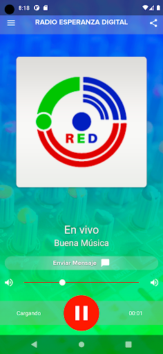 Android application Radio Esperanza Digital screenshort