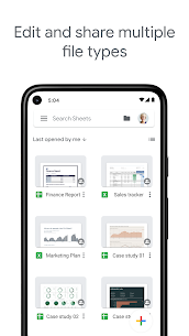 Google Sheets 1.24.152.00.90 Apk 4