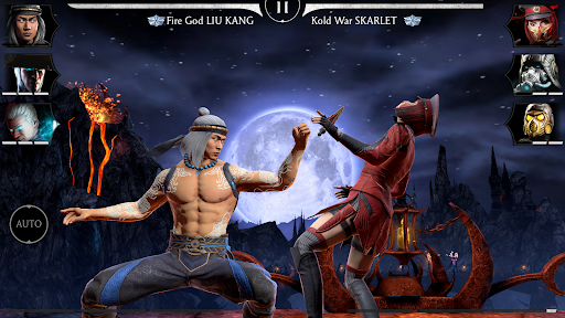 Fazendo um Combo com um personagem na Roleta Mortal kombat X - KUNG LA