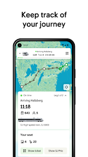 SJ - Trains in Sweden Screenshot
