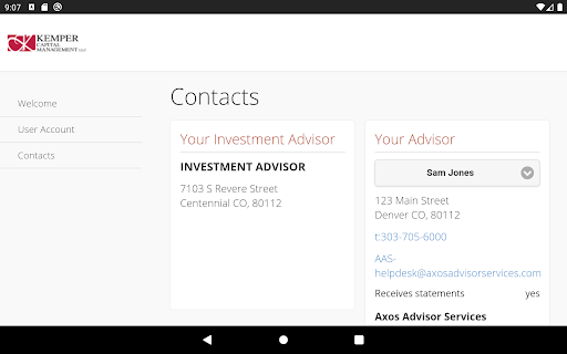 Kemper Capital Management LLC Screen 2