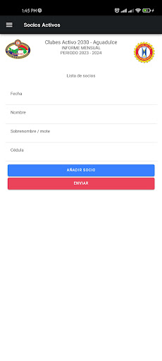 Clubes Activos 2030 - Sedes Screen 2
