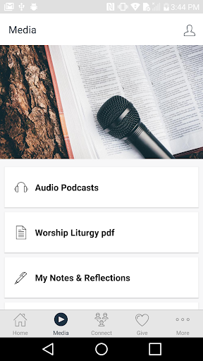 Android application TrinityChurchNY screenshort