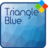 Triangle Blue Theme icon