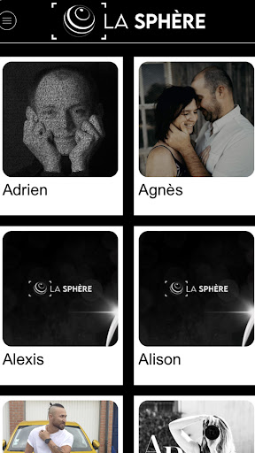 Android application La Sphère screenshort