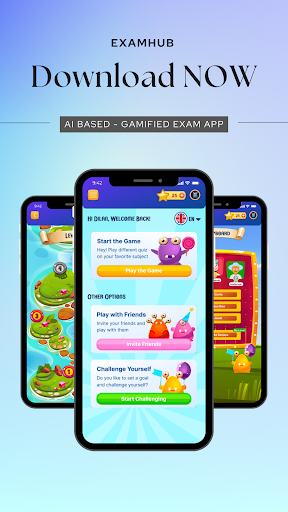 Android application ExamHUB - Cambridge & Edexcel screenshort