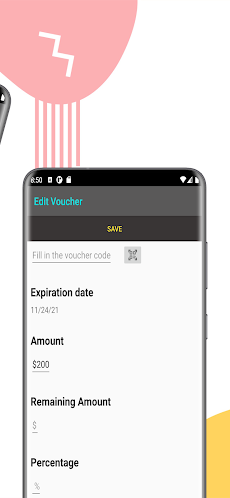 Voucher and Coupon Managerのおすすめ画像3