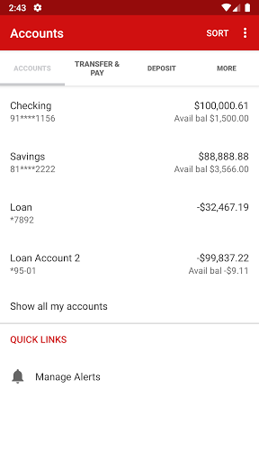 U.S. Employees Credit Union Screen 3