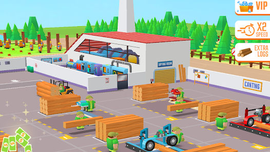 Lumber Inc Mod APK (Unlimited Money and Gems) Gallery 6