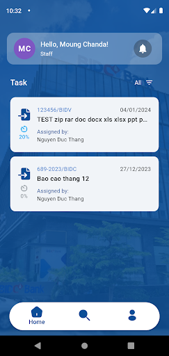 BIDC E-Document Screen 2