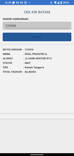 Cek Air Batam Screen 3