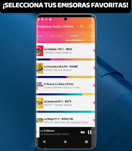La Poderosa Radio Online. Screen 3