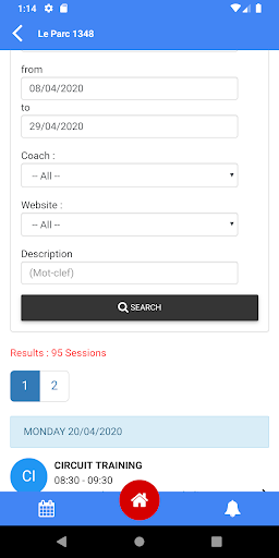 MyIParc Screen 3