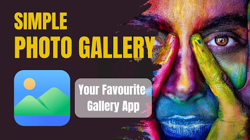 Android application Simple Photo Gallery : Secure screenshort