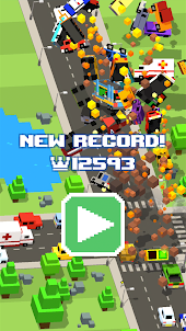 Crossy Crash Traffic Panic