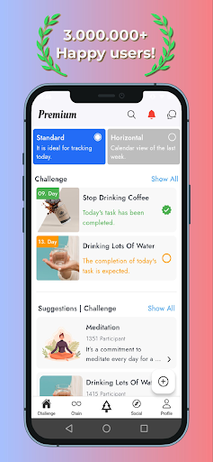 Screenshot of Wipepp - Habit Tracking