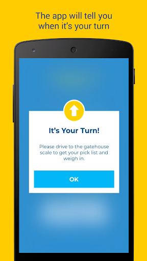 Gerdau Truck Driver Check-In Screen 3