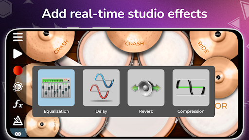 Drum Solo Studio: drums set - Music & Audio - apps