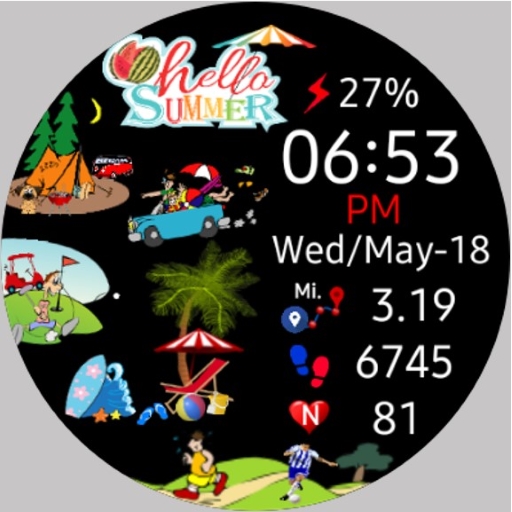 Android application Summer Season screenshort