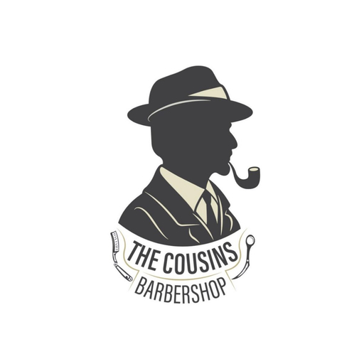 Cousins Barber Shop logo