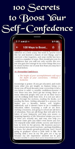 Boost Your Self-Confidence Offline