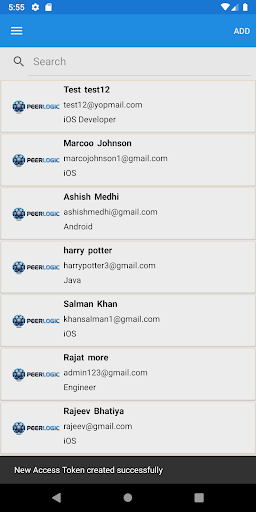 Candidate Tracking System Screen 2