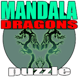 Puzzle Mandala Dragon icon