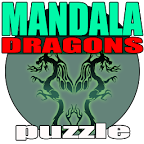 Puzzle Mandala Dragon logo