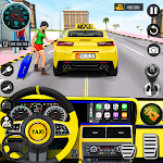 Cover Image of Unduh Simulator Mengemudi Mobil Taksi AS  APK