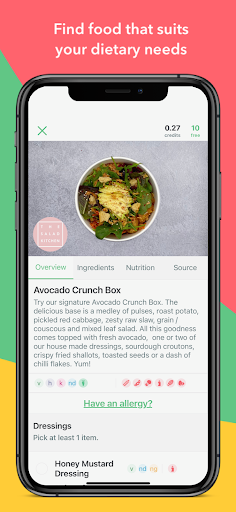Feedr: Healthy Office Meals Screen 2