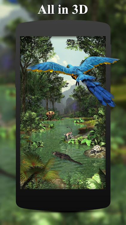 3D Rainforest Live Wallpaper - 1.6.4 - (Android)