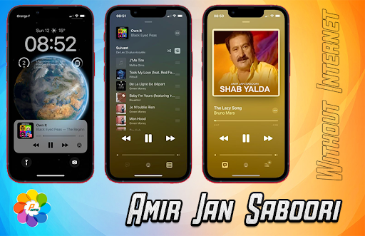 Android application آهنگ های امیر جان صبوری screenshort