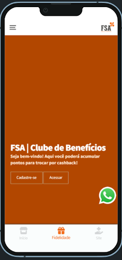 FSA Clube de Benefícios Screen 2