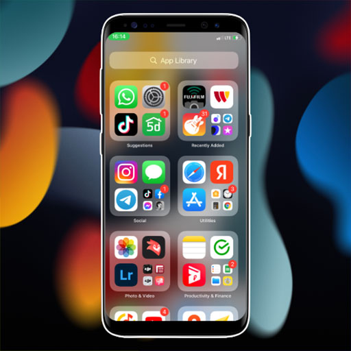 Phone Launcher iOS 15 logo