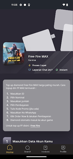 CHIPMUNK - TopUp Game Murah Screen 2