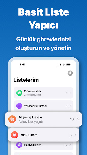 Uygulama önizlemesi