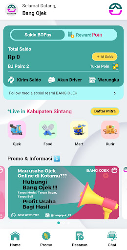 Bang Ojek Screen 2