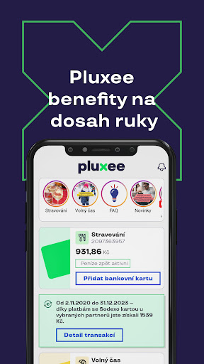 Android application Pluxee Account screenshort