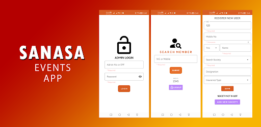 Sanasa Events App