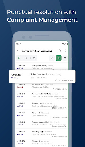 MyFMS Customer Screen 2