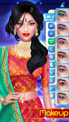 Indian Wedding: Makeup Game - Screenshot 1