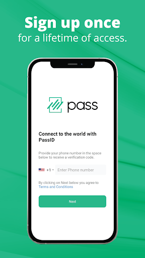Android application myPassID screenshort