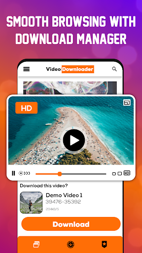 All video downloader app Screenshot 1 - AppWisp.com
