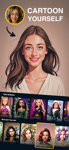 Screenshot of ToonMe photo cartoon maker