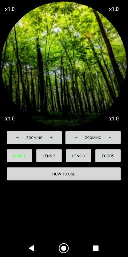 Android application Telescope screenshort