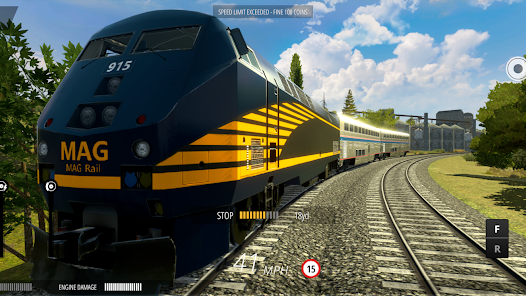 Train Simulator PRO USA v2.1 MOD APK (Unlimited Money, Unlock Train) Gallery 7