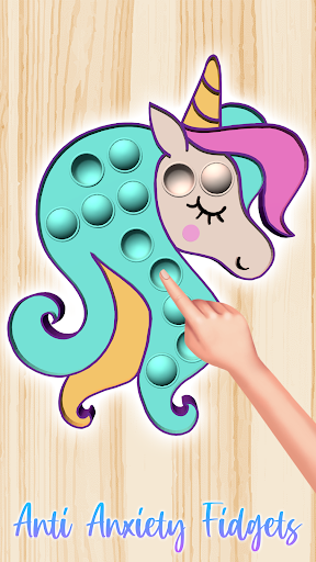 Pop It Unicorn Toys 3D ASMR Screen 2